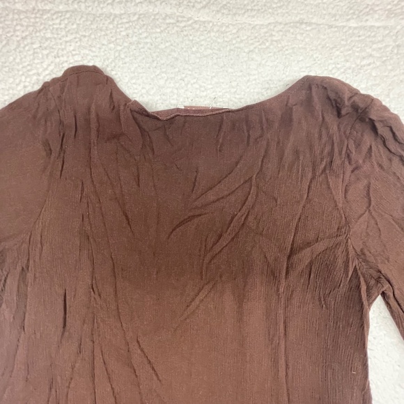 Women’s XL Brown “Paisley Vine Tunic Top - Picture 4 of 15